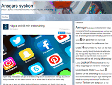 Tablet Screenshot of ansgarssyskon.se